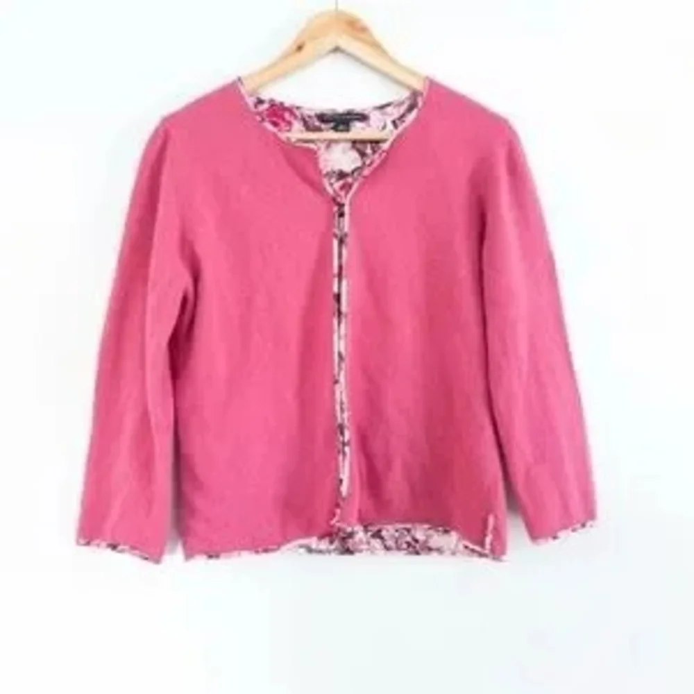 Banana Republic Factory Cream and Pink Cardigans - Picture 2 of 4